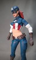 Captain America / Female Version (Captain America) Custom Action Figure