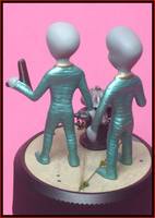 Alien Visitors #3 (Self Customs) Custom Miniature / Figurine