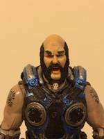 Michael Barrick (Gears Of War) Custom Action Figure