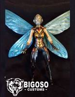 Marvel Cinematic Movie Wasp (Hope Van Dyne) Custom Action Figure (Marvel Legends) Custom Action Figure