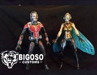 Marvel Cinematic Movie Wasp (Hope Van Dyne) Custom Action Figure (Marvel Legends) Custom Action Figure