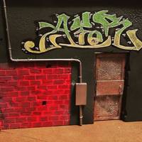 Back Alley (Marvel) Custom Diorama / Playset