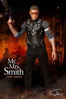 John Smith (Mr. and Mrs. Smith) (Movie Maniacs) Custom Action Figure
