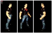 Superboy Conner Kent, "Luthorboy" 3 in 1 (DC Universe) Custom Action Figure