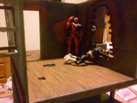 Two-Story Apartment (Original) Custom Diorama / Playset