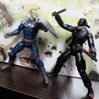 Netflix Daredevil Ninja Suit (Battle Damaged) (Defenders) Custom Action Figure