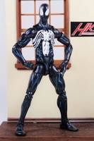 Black Suit Spider-Man (Cell shaded Todd McFarlane style) (Marvel Legends) Custom Action Figure