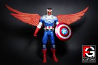 DCUC Captain America (Sam Wilson) (DC Universe) Custom Action Figure