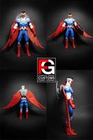 DCUC Captain America (Sam Wilson) (DC Universe) Custom Action Figure