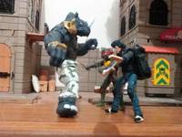 Rocksteady (Teenage Mutant Ninja Turtles) Custom Action Figure