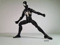Symbiote Suit Spider-man (Marvel Legends) Custom Action Figure