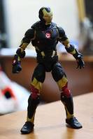 IRONMAN Black Gold Armor (Marvel Legends) Custom Action Figure