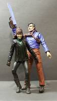 Ash and Ruby from ASH Vs. EVIL DEAD (Army of Darkness) Custom Action Figure