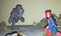 Amazing Spider-Man 2 RHINO minimate (Minimates) Custom Miniature / Figurine