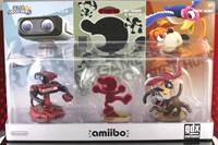 Amiibo Retro 3-Pack Set (Red) (Nintendo) Custom Miniature / Figurine