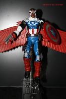 Falcon as Captain America (Marvel Legends) Custom Action Figure