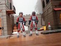 Rebel B Wing Pilots (Star Wars) Custom Action Figure