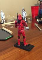 Red Ghost clone trooper (Star Wars) Custom Action Figure