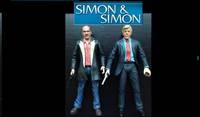 Simon & Simon Rick and AJ(Jameson Parker and Gerald McRaney (Movie Masters) Custom Action Figure