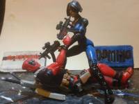 Domino (Marvel Universe) Custom Action Figure
