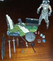 The Dovahkiin ( with custom base) (Skyrim) Custom Action Figure