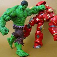 Hulk (Alternate Head Version 3) (Marvel Select) Custom Action Figure