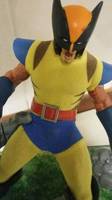 Grey Hulk vs Wolverine (Marvel Universe) Custom Diorama / Playset