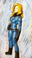 Sue Storm aka Invisible Woman (Marvel Legends) Custom Action Figure