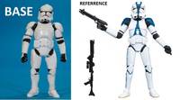 501st Legion Clone Trooper (Star Wars) Custom Action Figure