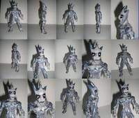 DARK SHARD face off make up design (Misc) Custom Action Figure
