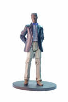 Lucius Fox - Batman Begins/The Dark Knight/The Dark Knight Rises (Movie Masters) Custom Action Figure