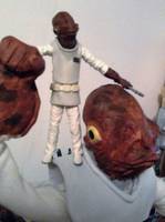 Admiral Ackbar (Gial Ackbar) (Star Wars) Custom Statue / Bust