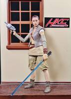 Rey resistance outfit (Black Series) (Star Wars) Custom Action Figure