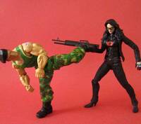 Baroness (with Destro) (G.I. Joe) Custom Action Figure