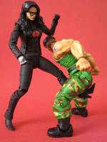 Baroness (with Destro) (G.I. Joe) Custom Action Figure