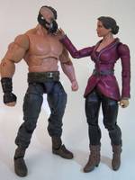 Talia and Bane (Batman - Dark Knight Rises) Custom Action Figure