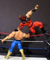 Undertaker and Kane (Masters of the Wrestling Universe) (Masters of the Universe) Custom Action Figure