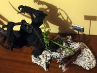 Spawn vs Urizen winter base. (Spawn) Custom Diorama / Playset
