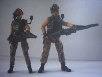 USCM Vasquez (Aliens) Custom Action Figure