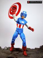 Captain America : 70's TV Film (Reb Brown) (Marvel Legends) Custom Action Figure