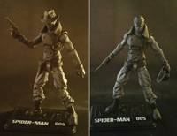 Spiderman Noir (Marvel Universe) Custom Action Figure
