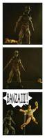Spiderman Noir (Marvel Universe) Custom Action Figure
