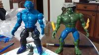 Super Garlick Jr. (Dragonball Z) Custom Action Figure [Super Garlic Jr vs Green Goblin]