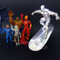 Silver Surfer (Marvel Legends) Custom Action Figure [Silver Surfer with the Fantastic Four]