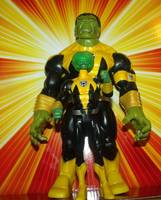 Sinestro Corps Brainium and Thew (Sinestro Corps) Custom Action Figure [Sinestro Corps Brainium and Thew]