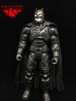 Black Chrome Armoured Batman (Batman) Custom Action Figure
