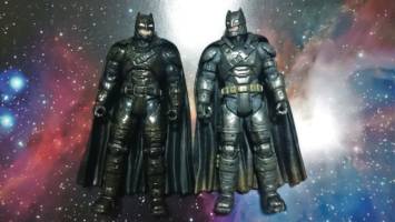 Black Chrome Armoured Batman (Batman) Custom Action Figure