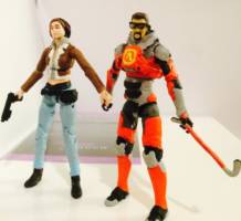 Gordon Freeman and Alyx Vance (G.I. Joe Rise of Cobra) Custom Action Figure