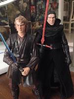 Anakin Skywalker face repaint (Star Wars) Custom Action Figure