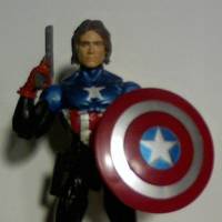 Bucky Barnes Captain America (Unmasked) (Marvel Legends) Custom Action Figure